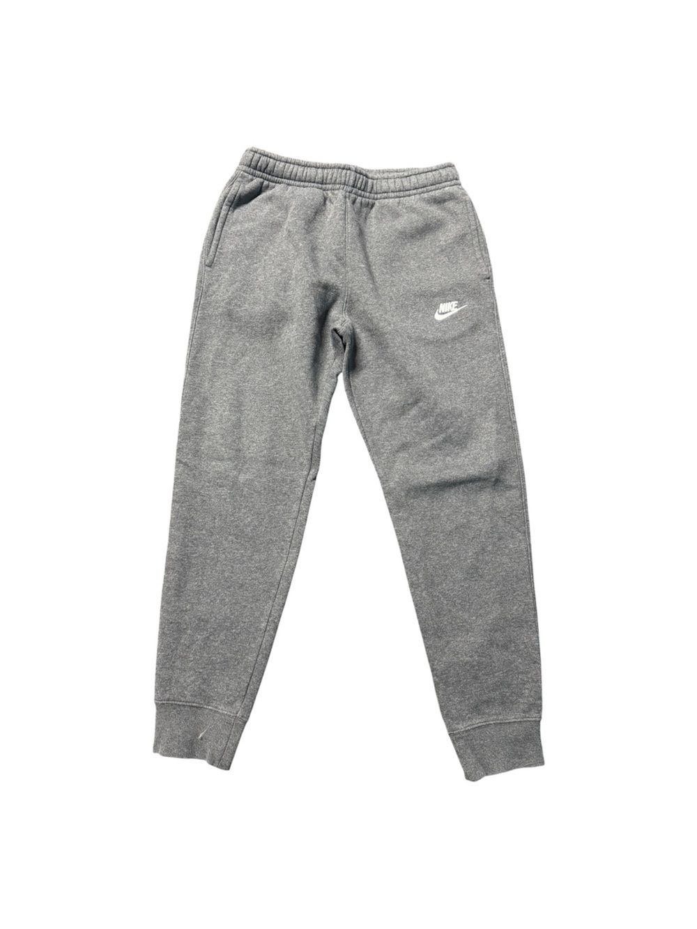 Nike Men’s Gray Fleece Jogger Sweatpants Size Small S